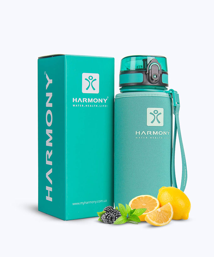 Пляшка для води Harmony Total Aqua 0,65 л.