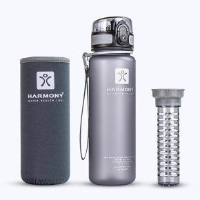 Пляшка для води Harmony Total Graphite 0,5 л.
