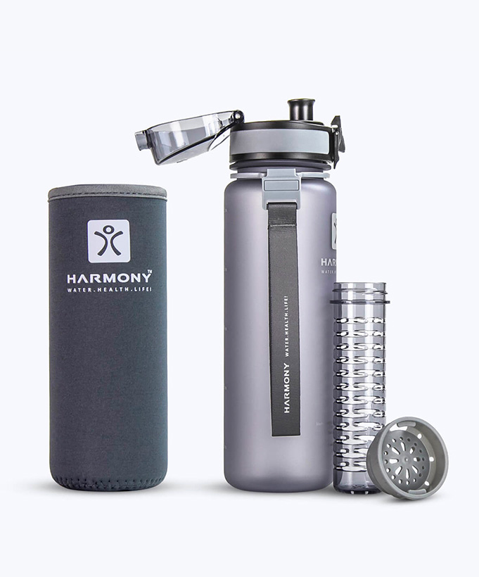 Пляшка для води Harmony Total Graphite 0,5 л.