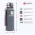 Пляшка для води Harmony Total Graphite 0,5 л.