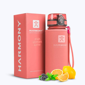 Пляшка для води Harmony Total Peach 0,65 л.