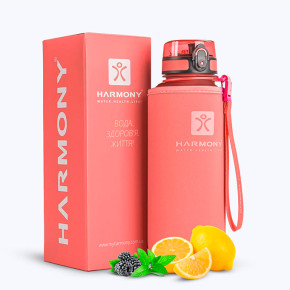 Пляшка для води Harmony Peach 1,5 л.