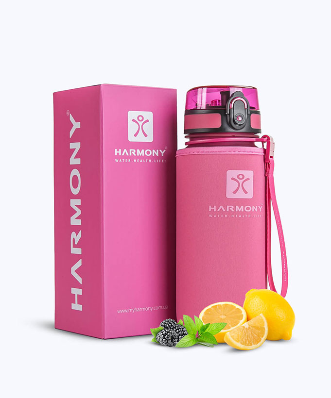 Пляшка для води Harmony Total Rose 0,65 л.