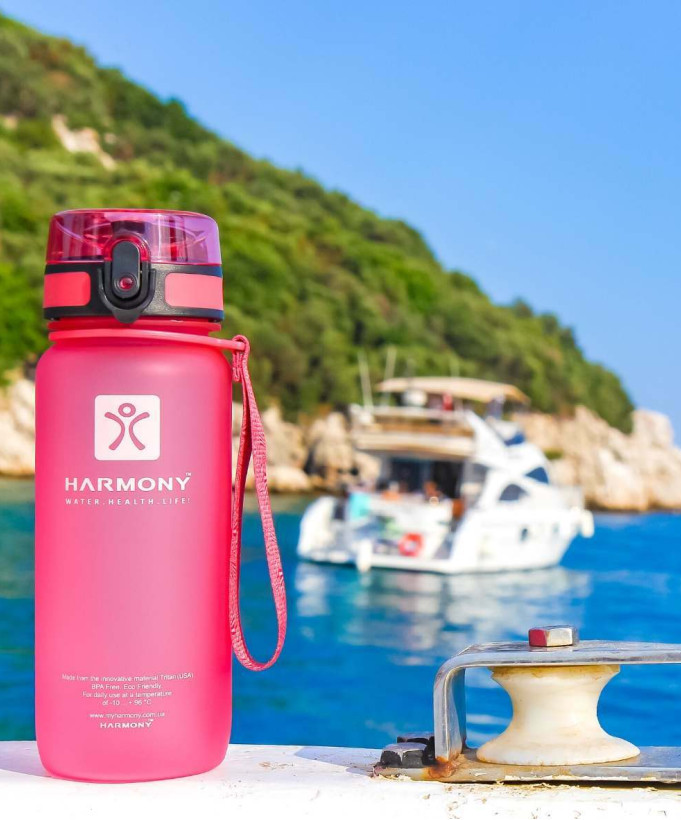 Пляшка для води Harmony Total Rose 0,65 л.