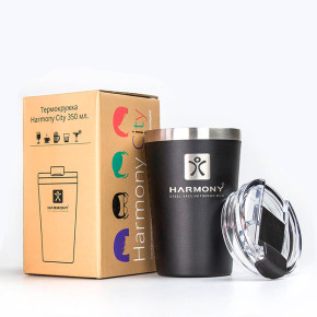 Термокружка Harmony City Black 0,35 л.