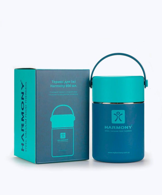 Термос для їжі Harmony Mint 0,8 л.