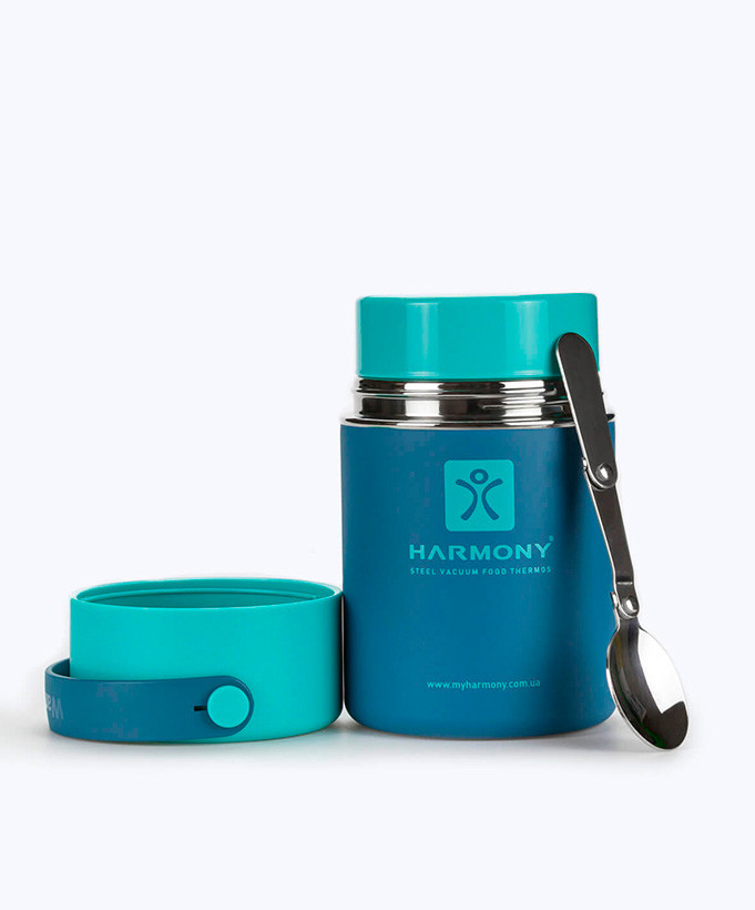 Термос для їжі Harmony Mint 0,8 л.