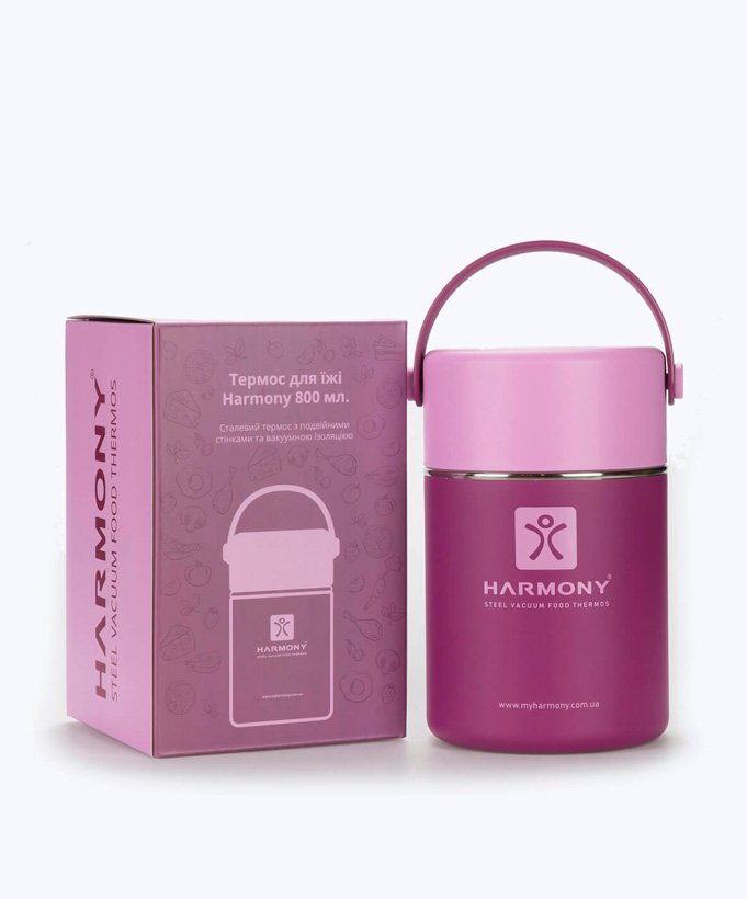 Термос для їжі Harmony Berry 0,8 л.