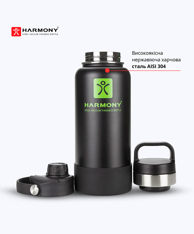 Термос Harmony Comfort Black 1 л.