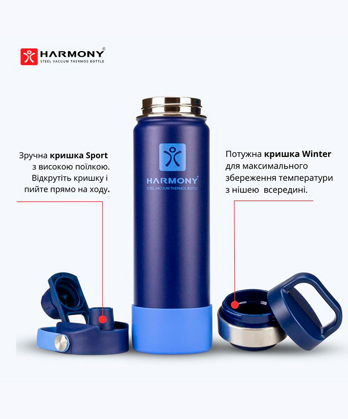 Термос Harmony Comfort Ocean 0,65 л.