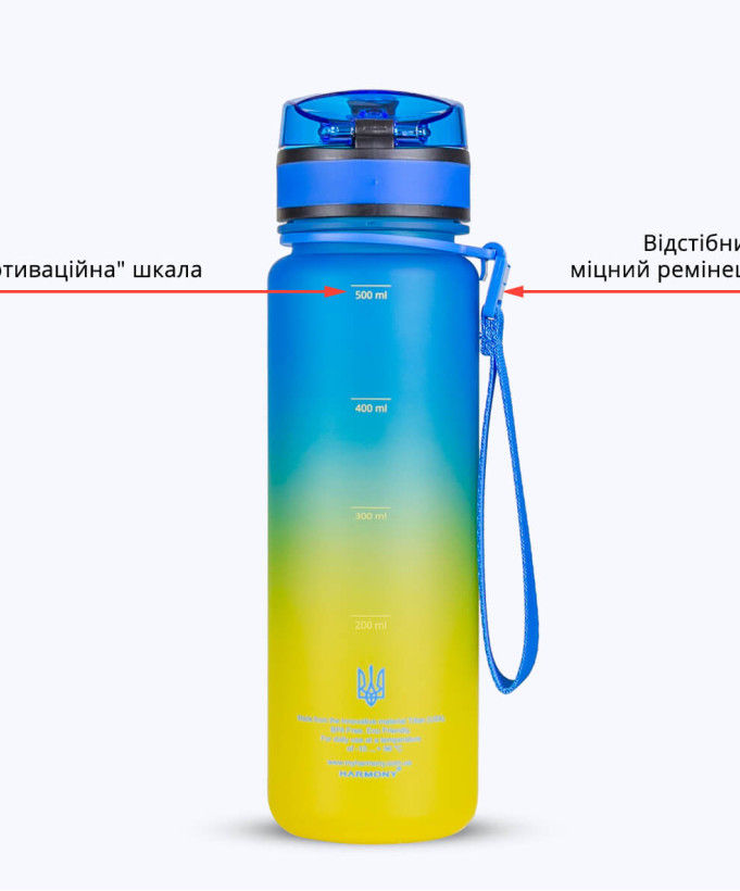 Пляшка для води Harmony Freedom 0,5 л.